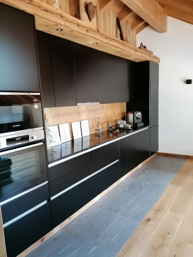 Chalet Les Ecureuils Apartment Penthouse Suite Cresuz 外观 照片